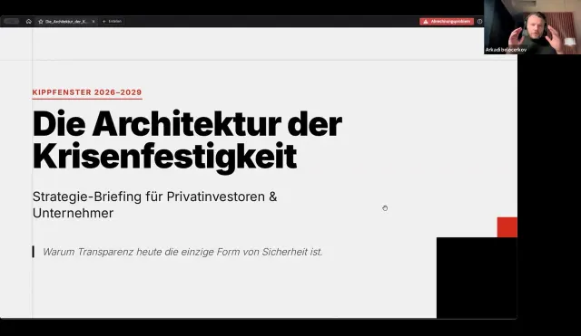 Die Architektur der Krisenfestigkeit – Webinar