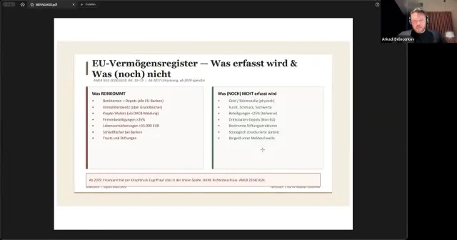 Vermögensregister & EU-Recht – Webinar