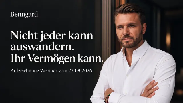 Nicht jeder kann auswandern. Ihr Vermögen kann. – Webinar-Aufzeichnung mit Arkadi Belocerkov